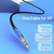 Vention Cotton Braided 3.5mm Male to Male Audio Cable 1M Blue Aluminum Alloy Type
