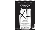CANSON Bloc à croquis et études XL Noir, A4, noir (5299072)