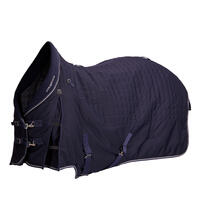 Horse Riding Stable Rug 400 For Horse And Pony - Navy - 165cm