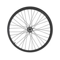 26" Front Wheel Double Wall Disc For Longtail Cargo Bike R500 E - Black - 26"