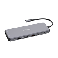 Verbatim USB-C-zu-Multiport-Hub mit 13 Anschlüssen CMH-13