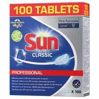 Sun Professional Classic Tabs Spülmaschinenreiniger 100 Tabs Packung = 100 Stück