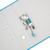 ELBA Ordner "smart Pro" PP/Papier, mit auswechselbarem Rückenschild, Rückenbreite 8 cm, hellblau