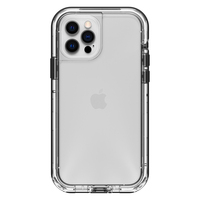 LifeProof Next Apple iPhone 12 / iPhone 12 Pro Schwarz Crystal - clear/Schwarz - Schutzhülle