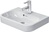 DURAVIT 07105000001 Möbel-Handwaschbecken HAPPY D.2 mit Überlauf, Hahnlochbank,