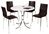 Loft Bistro Table and Chairs Set - 6907WE -