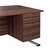 Jemini Dark Walnut 3 Drawer Fixed Pedestal TESHP3DW