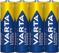 Artikeldetailsicht VARTA VARTA Batterie, Longlife Power / High-Energie Typ 4906-Mignon,AA LR 6, 1,5V (VE=4 Stück)