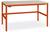 Manuflex LC1918.2001 ESD ESD munkaasztal CANTOLAB Standard melamin tetejű, szélesség nagysága = 1600 x 800 x 765-785 mm Pirosas narancs (RAL 2001)