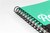 Silvine Revision Notebook Twinwire A4 Green (Pack 5) EX751