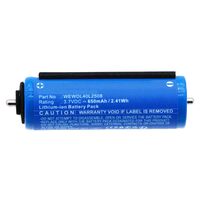 Battery 2.41Wh 3.7V 650mAh , for Panasonic, Braun Shaver ,