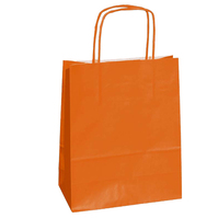 Shopper in Carta Mainetti Bags - 18x8x24 cm - 072079 (Arancione Conf. 25)