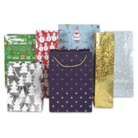Weihnachts-Geschenktragetasche, 16x22x8cm, sortiert 4502-0099