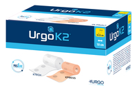 UrgoK2 Zweikomponenten Kompressionssystem mit Druckindikator für 25-32cm Knöchelumfang Urgo 1 KTech: 7,3 m x 8 cm / 1 KPress: 10,5 m x 8 cm (1 Set), Detailansicht
