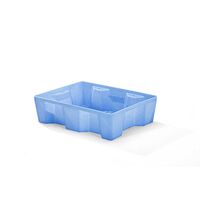 PE tray for 60 l drums and small containers