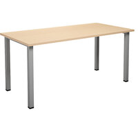 Multifunctionele tafel DUO-U, recht blad