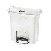 Rubbermaid 1883554 Mülleimer 15 l Rechteckig Kunststoff, Harz Weiß bei