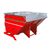 XXL tilting skip with positioning aid