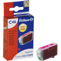 Tintenpatrone kompatibel mit Canon CLI-526 Gr. 1515 magenta 9ml