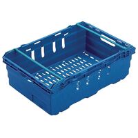 Food Storage Container Stackable up to 8 Trays Made of Polypropylene Plastic 35L