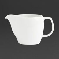 Royal Porcelain Classic Milk Jug in White Dishwasher Safe 95ml Pack of 12