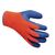 Pair Of Freezer Gloves in Orange / Blue - Medical Examination Cooking - One Size