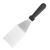 Vogue Hamburger Turner in Black Made of Stainless Steel 7"/ 180mm