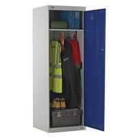 Large capacity uniform lockers