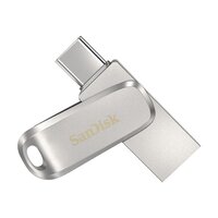 SanDisk Pen Drive 256GB USB 3.1 Gen1 Dual Drive Luxe ezüst