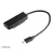 Akasa AK-AU3-06BK USB3.1 Type-C kábel 2,5" SATA 20cm SSD ÉS HDD adapter