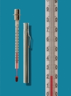 Termometry szklane kieszonkowe Zakres pomiaru -10 ... 250°C