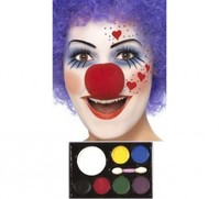 Paleta de Maquillaje Graso 7 colores con Aplicador Sin talla