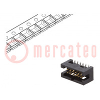 Connector: pin; contact; Minitek127®; mannelijk; PIN: 12; verticaal