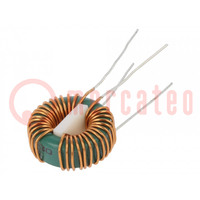 Inductor: wire; THT; 1.5mH; 2.2A; 27mΩ; 230VAC; 8x5mm; -20÷50%; 10kHz