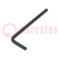 Wrench; hex key; HEX 3,5mm; Overall len: 65mm