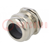 Cable gland; M40; 1.5; IP68; brass; Body plating: nickel; RRPL