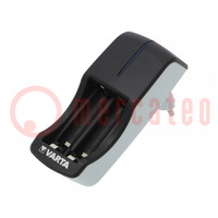 Charger: for rechargeable batteries; Ni-MH; Size: AA,AAA,R3,R6