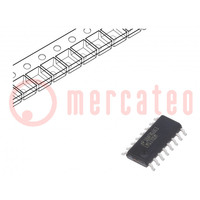 IC: amplificador operativo; 2MHz; Ch: 2; SO16; ±5÷18VDC,10÷36VDC