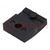 Clamping part for transistors; TO218; black