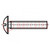 Screw; M8x40; 1.25; Head: button; slotted; 1,8mm; steel