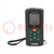 Distance meter; LCD; 0.05÷100m; Meas.accur: ±2mm; 100g