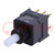 Switch: push-button; Pos: 2; DPDT; 0.01A/28VAC; 0.01A/28VDC; ON-ON
