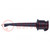 Clip-on probe; hook type; 5A; 60VDC; black; Grip capac: max.3.06mm