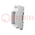 Enclosure: for DIN rail mounting; Y: 88.2mm; X: 18mm; Z: 62mm; grey