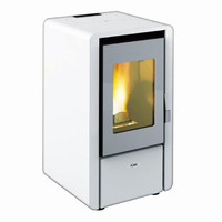 Estufa de pellets Petit - 7 kW - Blanco