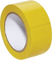 Bodenmarkierband - Gelb, 5 cm x 33 m, PVC, Selbstklebend, Industrie, Einfarbig