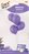 C&L Ballon Ø 30 cm - lot de 10 - violet
