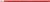 Dreikant-Buntstift STABILO® Trio®, dick. Stärke der Mine: 4,2 mm, Bezeichnung der Härte: -, Schreibfarbe der Mine: STABILOrot. Farbe des Schaftes: in Malfarbe mit weißen Streife...