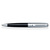 Kugelschreiber Sheaffer 300 Schwarz mit Chrom Kappe, in Luxus-Geschenkbox