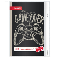 ROTH CAHIER DE DEVOIRS - TEENS FOR SMART, A5, 1 SEMAINE 2 PAGES, GAME OVER 89461